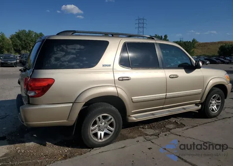 2006 Toyota Sequoia Sr5 z USA, uszkodzony, nr VIN 5TDBT44A86S259707